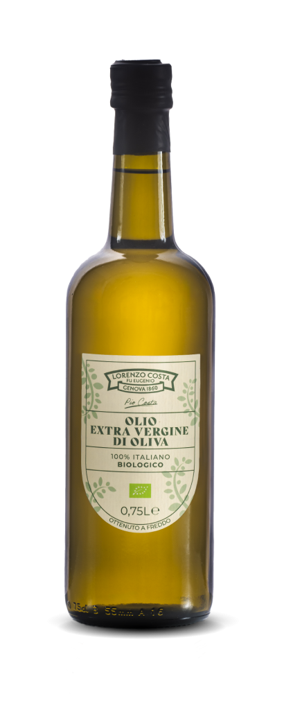 Olio Extravergine di Oliva Biologico di Olio Costa. Un olio creato ad hoc per offrire il meglio del terroir siciliano, ottenuto da olive coltivate e lavorate in regime di agricoltura biologica, certificate dall’ente BioAgricert.